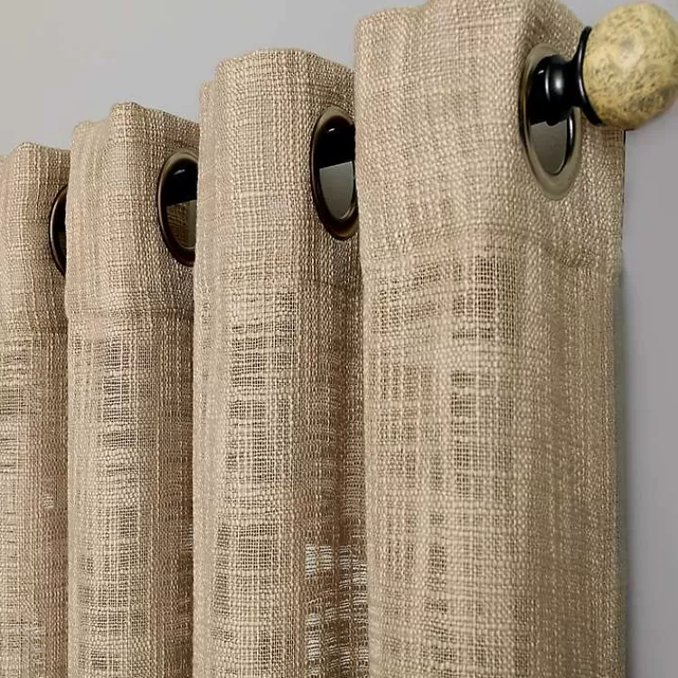 natural_woven_single_curtain_panel__in_5.webp Natural Woven Single Curtain Panel, 84 in.>Kirklands Home Store