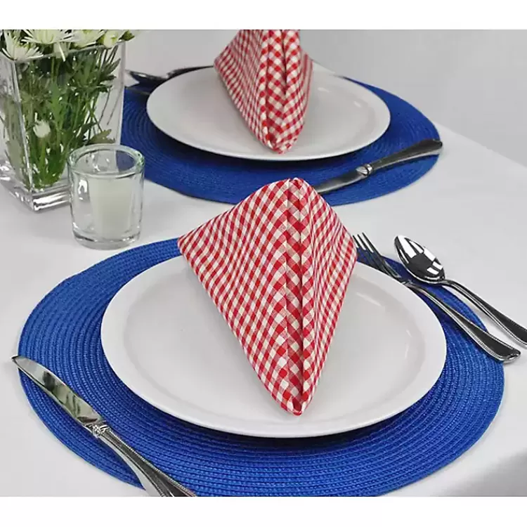 Nautical Solid Round Placemats, Set of 6>Kirklands Home Online
