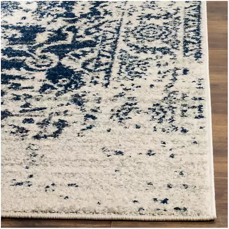 navy_and_cream_madison_distressed_area_rug_x_2-1.webp Navy and Cream Madison Distressed Area Rug, 6x9>Kirklands Home Outlet