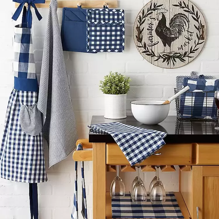 navy_and_white_mixed_check_towels_set_of__6.webp Navy and White Mixed Check Towels, Set of 3>Kirklands Home New