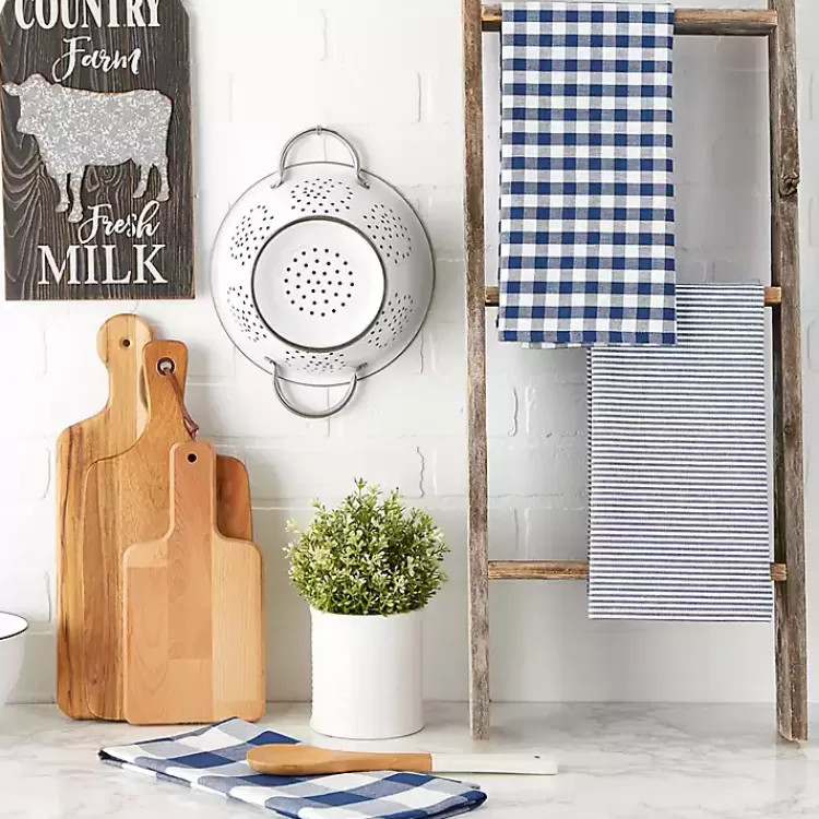 navy_and_white_mixed_check_towels_set_of__7.webp Navy and White Mixed Check Towels, Set of 3>Kirklands Home New