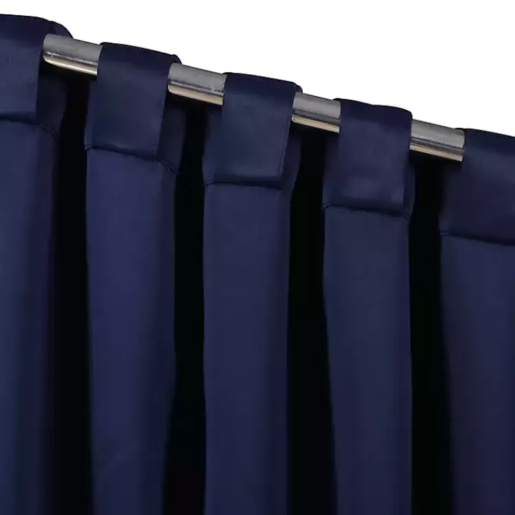 navy_back_tab_blackout_curtain_panel_set__in_3.webp Navy Back Tab Blackout Curtain Panel Set, 84 in.>Kirklands Home Cheap