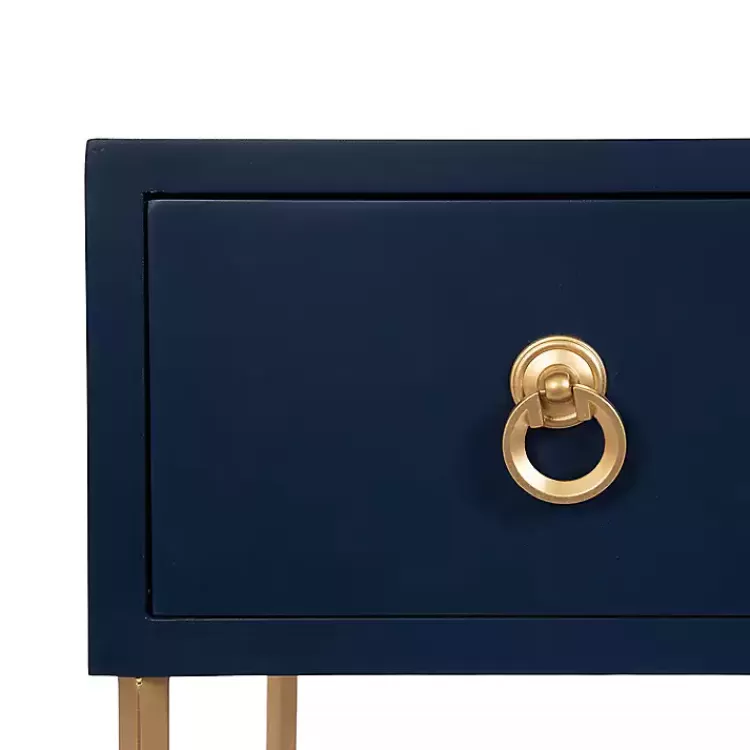 navy_blue_and_gold_glam_accent_table_3.webp Navy and Gold Glam Accent Table>Kirklands Home Outlet