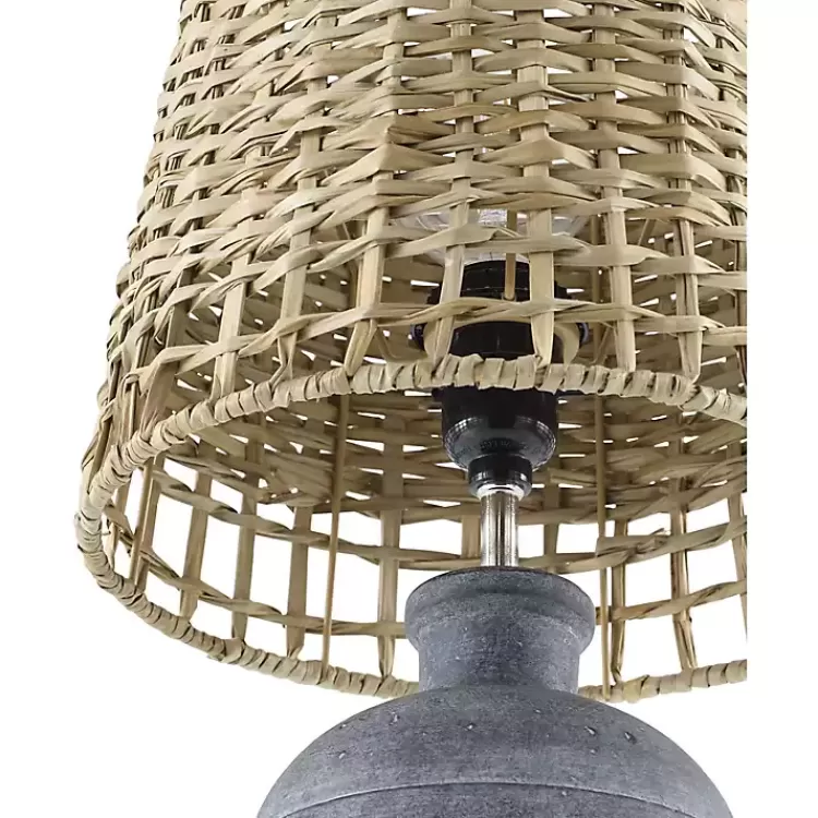 navy_blue_ceramic_pc_lamps_with_seagrass_shades_3.webp Navy Ceramic 2-pc. Lamps with Seagrass Shades>Kirklands Home Cheap