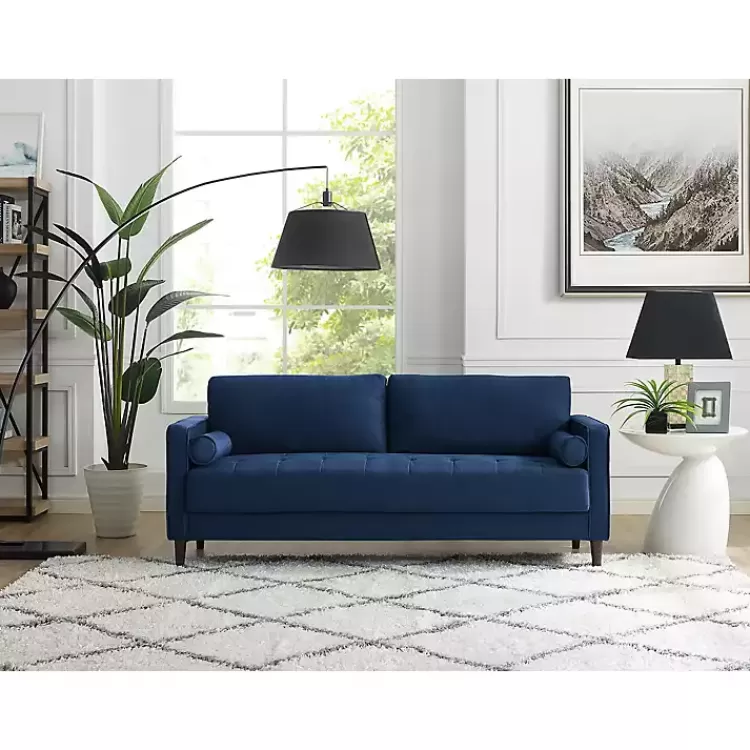 Navy Chelsea Modern Sofa>Kirklands Home Shop