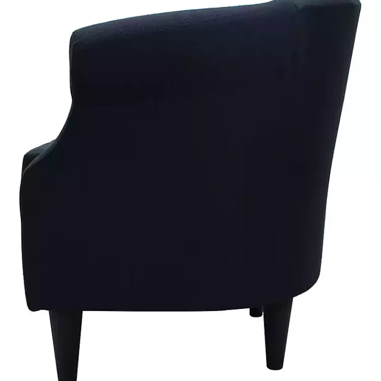 navy_blue_rounded_accent_chair_4.webp Navy Rounded Accent Chair>Kirklands Home Cheap