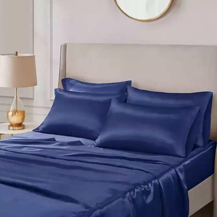 navy_blue_satin_pc_california_king_sheet_set_3.webp Navy Blue Satin 6-pc. California King Sheet Set>Kirklands Home Hot