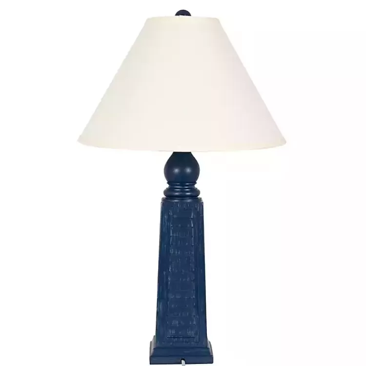 Navy Shutter Table Lamps, Set of 2>Kirklands Home Online