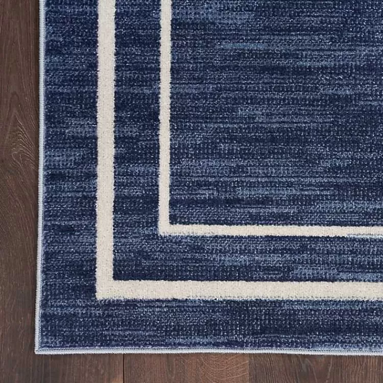 navy_bordered_indooroutdoor_area_rug_x_3.webp Navy Bordered Indoor/Outdoor Area Rug, 5x7>Kirklands Home Cheap