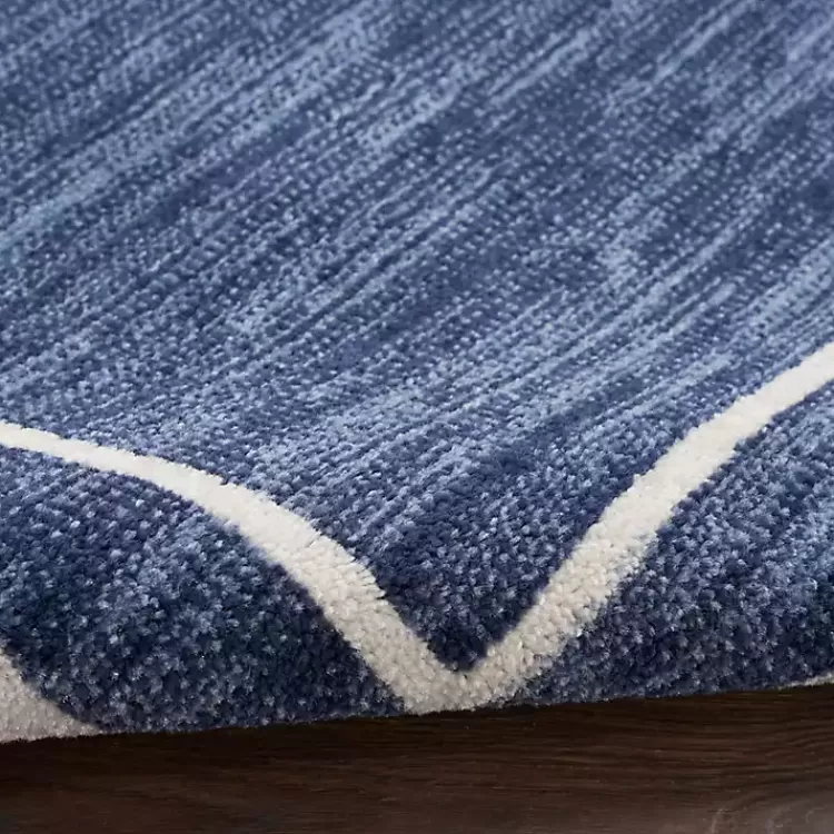 navy_bordered_indooroutdoor_area_rug_x_4.webp Navy Bordered Indoor/Outdoor Area Rug, 5x7>Kirklands Home Cheap