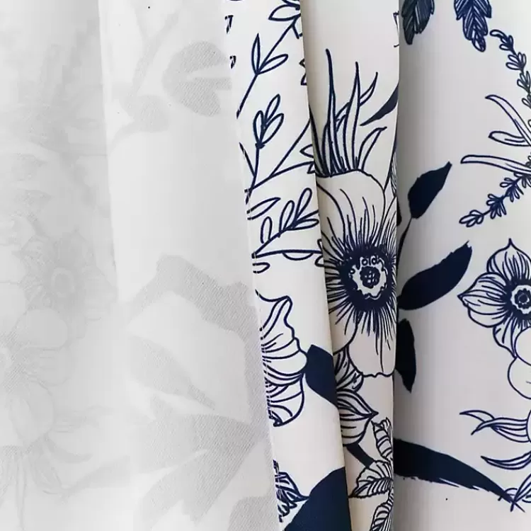 navy_botanical_garden_curtain_panel_set__in_4.webp Navy Botanical Garden Curtain Panel Set, 95 in.>Kirklands Home Discount