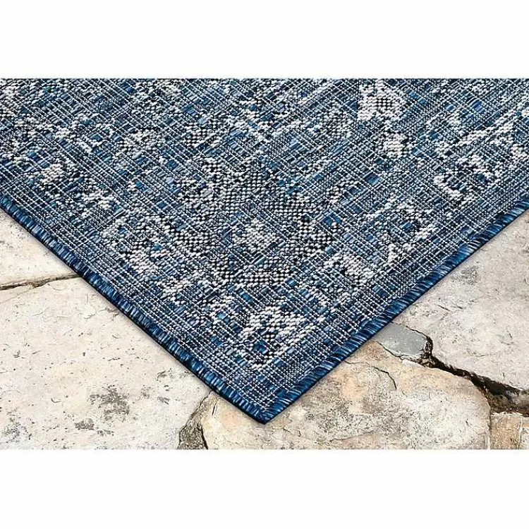 navy_botanical_hannah_indooroutdoor_rug_x_4-1.webp Navy Botanical Hannah Indoor/Outdoor Rug, 4x7>Kirklands Home Clearance