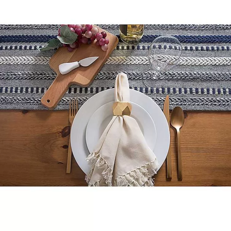 navy_braided_stripe_table_runner__in_2-1.webp Navy Braided Stripe Table Runner, 108 in.>Kirklands Home Clearance