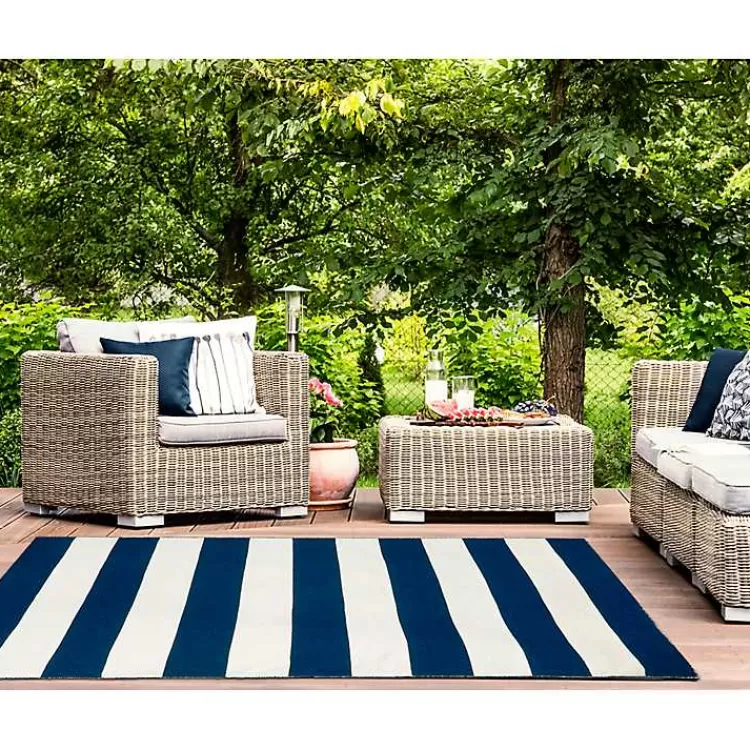 navy_cabana_stripe_indooroutdoor_area_rug_x_2.webp Navy Cabana Stripe Indoor/Outdoor Area Rug, 3x5>Kirklands Home Best
