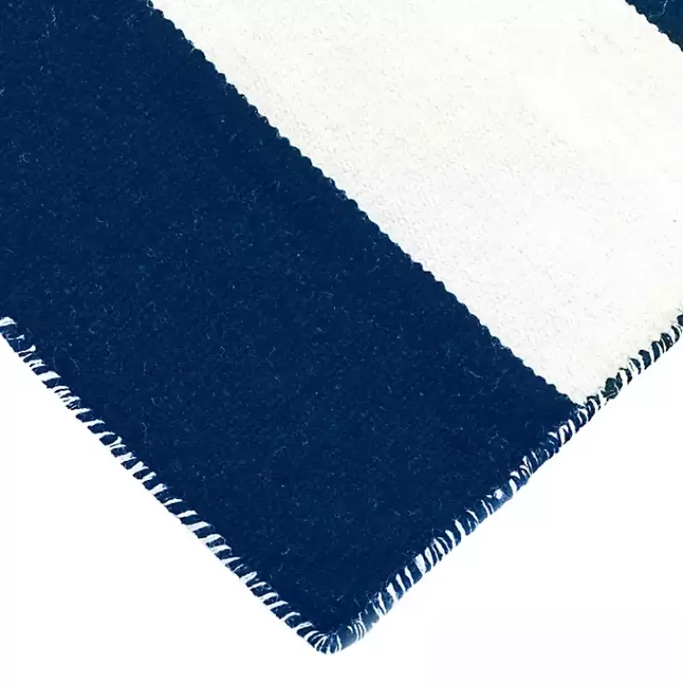 navy_cabana_stripe_indooroutdoor_runner_x_4.webp Navy Cabana Stripe Indoor/Outdoor Runner, 2x8>Kirklands Home New