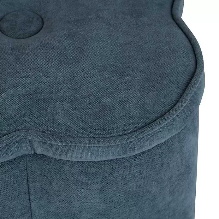 navy_chenille_flower_storage_ottoman_2.webp Navy Chenille Flower Storage Ottoman>Kirklands Home Best