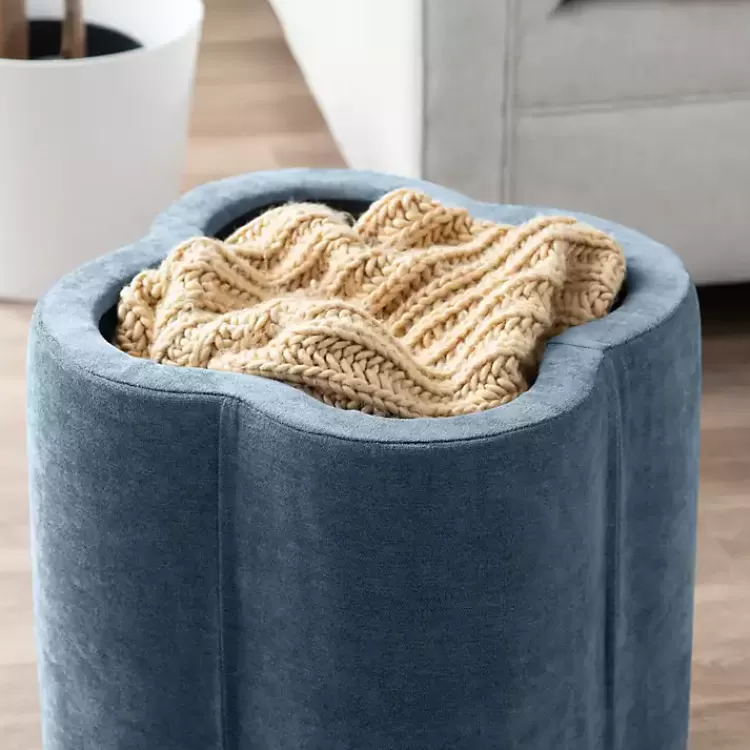navy_chenille_flower_storage_ottoman_5.webp Navy Chenille Flower Storage Ottoman>Kirklands Home Best