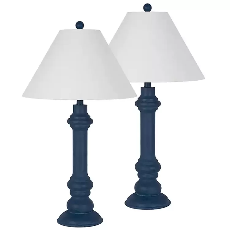 Navy Coastal Ariel Table Lamps, Set of 2>Kirklands Home Cheap