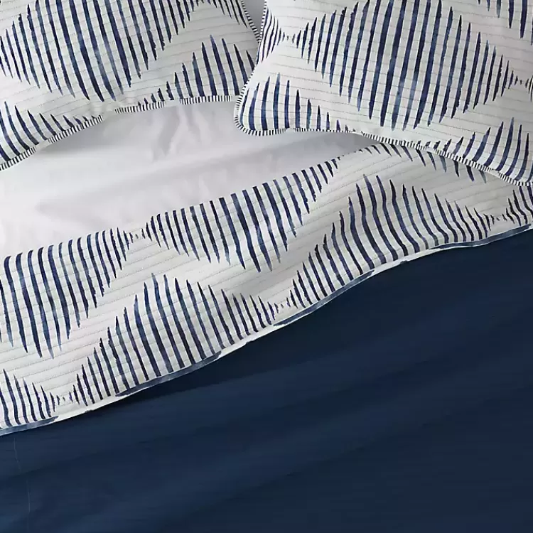 navy_diamond_line_reversible_pc_twin_quilt_set_5.webp Navy Diamond Line Reversible 2-pc. Twin Quilt Set>Kirklands Home Best