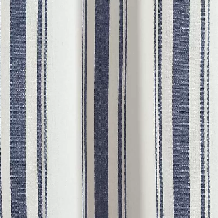 navy_farmhouse_stripe_curtain_panels_set_of__3.webp Navy Farmhouse Stripe Curtain Panels, Set of 2>Kirklands Home Cheap