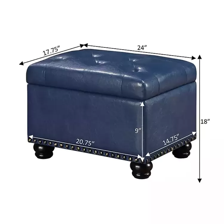 navy_faux_leather_jessy_storage_ottoman_6.webp Navy Faux Leather Jessy Storage Ottoman>Kirklands Home Hot