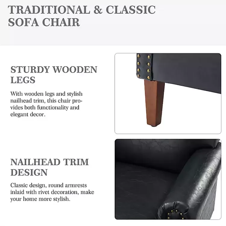 navy_faux_leather_nailhead_taylor_armchair_7.webp Navy Faux Leather Nailhead Taylor Armchair>Kirklands Home Shop