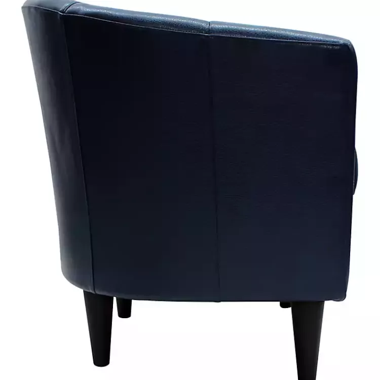 navy_faux_leather_winslow_accent_chair_4.webp Navy Faux Leather Winslow Accent Chair>Kirklands Home Fashion