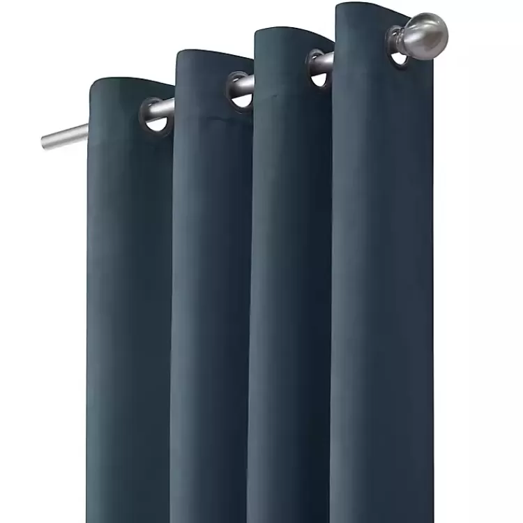 navy_faux_suede_blackout_curtain_panel__in_3-1.webp Navy Faux Suede Blackout Curtain Panel, 84 in.>Kirklands Home Hot