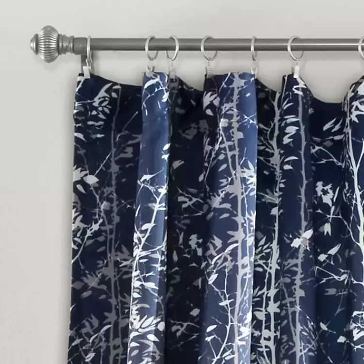 navy_forest_curtain_panel_set__in_2.webp Navy Forest Curtain Panel Set, 95 in.>Kirklands Home Outlet