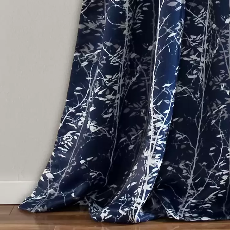 navy_forest_curtain_panel_set__in_4.webp Navy Forest Curtain Panel Set, 95 in.>Kirklands Home Outlet