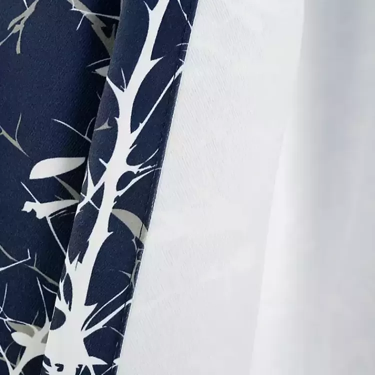 navy_forest_curtain_panel_set__in_5.webp Navy Forest Curtain Panel Set, 95 in.>Kirklands Home Outlet