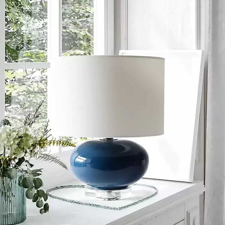 navy_glass_short_oval_table_lamp_3.webp Navy Glass Short Oval Table Lamp>Kirklands Home Clearance