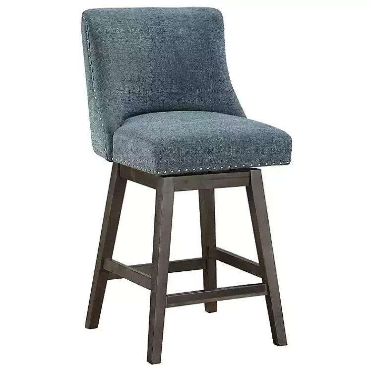 Navy Greenfield Counter Stool>Kirklands Home Sale