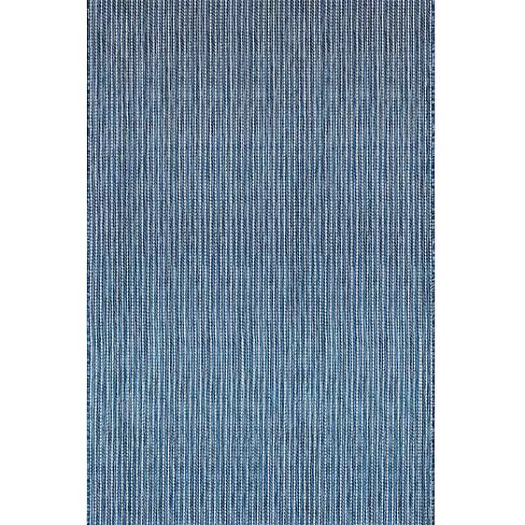 Navy Intertwine Indoor/Outdoor Area Rug, 4x7>Kirklands Home Clearance