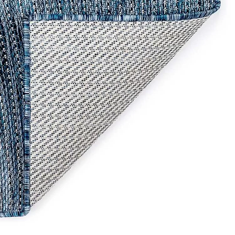 navy_intertwine_indooroutdoor_area_rug_x_6.webp Navy Intertwine Indoor/Outdoor Area Rug, 7x9>Kirklands Home Clearance