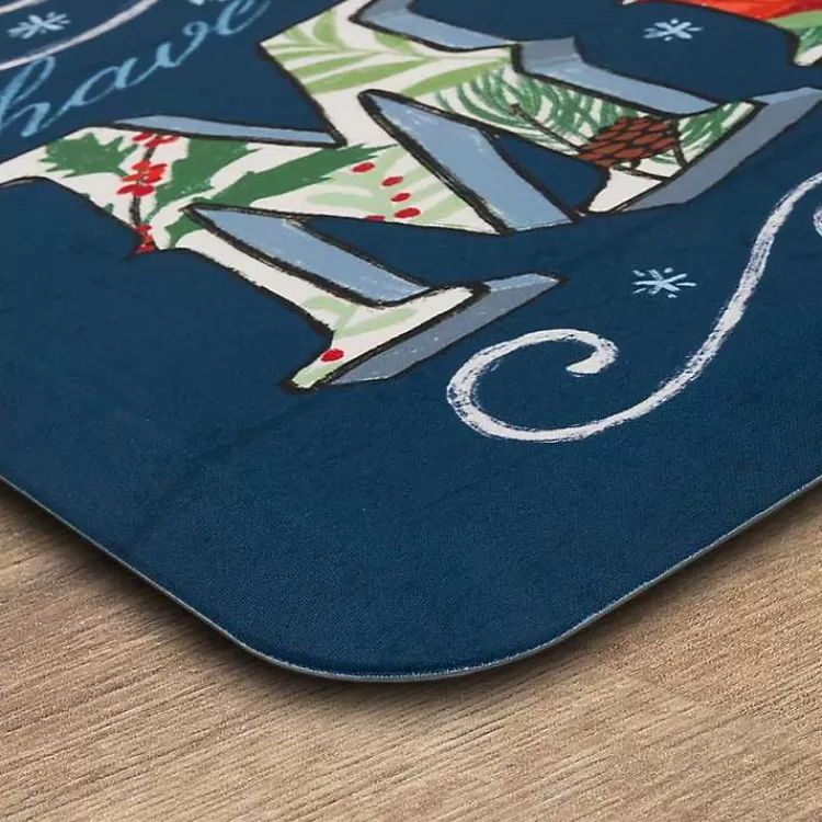 navy_merry_little_christmas_kitchen_mat_3.webp Navy Merry Little Christmas Kitchen Mat>Kirklands Home Cheap