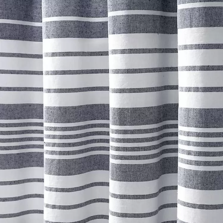 navy_nantucket_fringe_curtain_panel_set__in_3.webp Navy Nantucket Fringe Curtain Panel Set, 84 in.>Kirklands Home Clearance