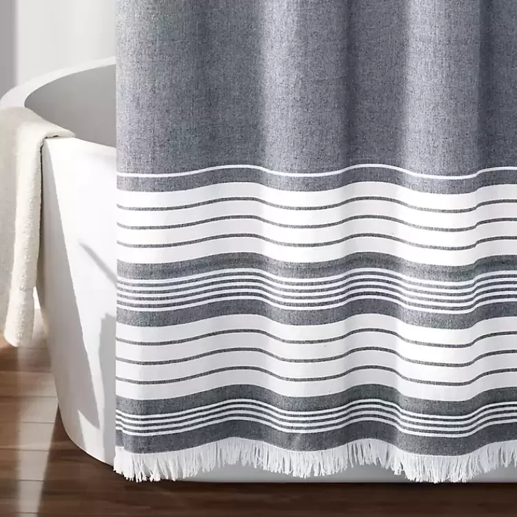 navy_nantucket_tassel_fringe_shower_curtain_3.webp Navy Nantucket Tassel Fringe Shower Curtain>Kirklands Home New