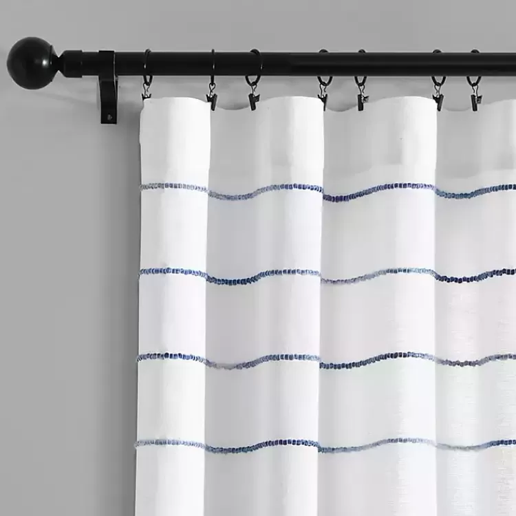 Navy Ombre Stripe Curtain Panel Set, 95 in.>Kirklands Home Cheap