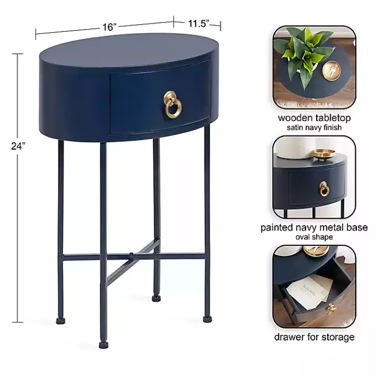 navy_oval_decklyn_accent_table_2.webp Navy Oval Decklyn Accent Table>Kirklands Home Outlet