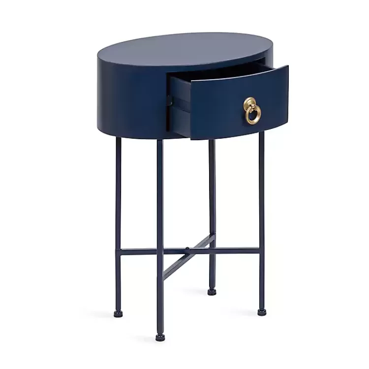 navy_oval_decklyn_accent_table_5.webp Navy Oval Decklyn Accent Table>Kirklands Home Outlet