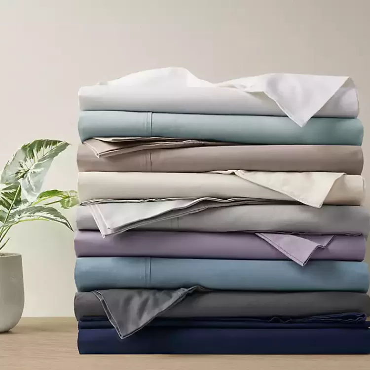 navy_peached_percale_pc_king_sheet_set_7.webp Navy Peached Percale 4-pc. King Sheet Set>Kirklands Home New