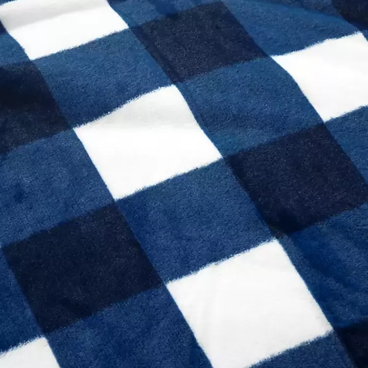 navy_plaid_faux_fur_pc_fullqueen_comforter_set_2.webp Navy Plaid Faux Fur 3-pc. Full/Queen Comforter Set>Kirklands Home Clearance