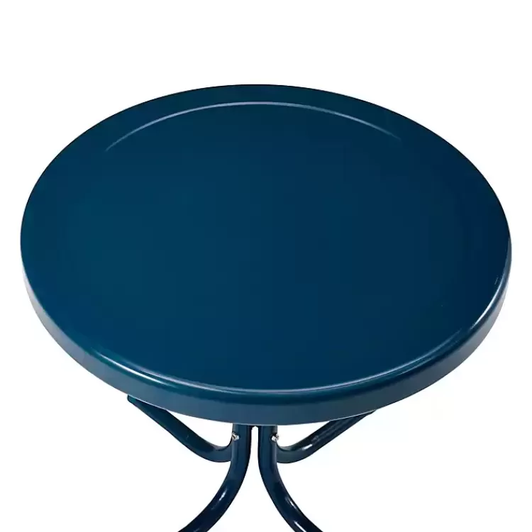 navy_retro_metal_outdoor_side_table_2.webp Navy Retro Metal Outdoor Side Table>Kirklands Home Hot