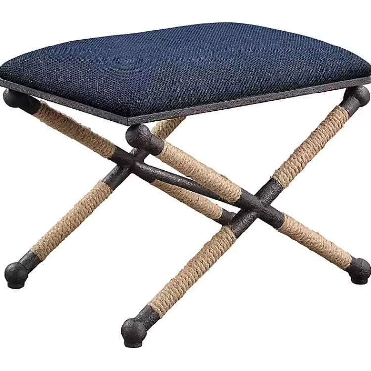 navy_seat_and_black_metal_ottoman_2.webp Navy Seat and Black Metal Ottoman>Kirklands Home Hot