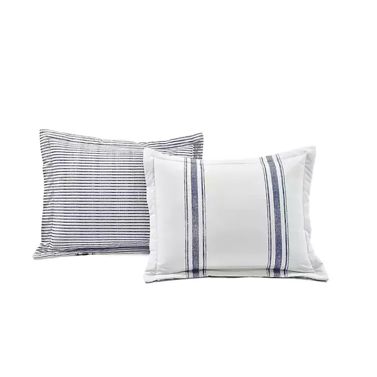 navy_stripe_pc_fullqueen_comforter_set_5.webp Navy Stripe 3-pc. Full/Queen Comforter Set>Kirklands Home Best