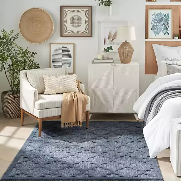 navy_trellis_indooroutdoor_area_rug_x_7-1.webp Navy Trellis Indoor/Outdoor Area Rug, 5x7>Kirklands Home Best