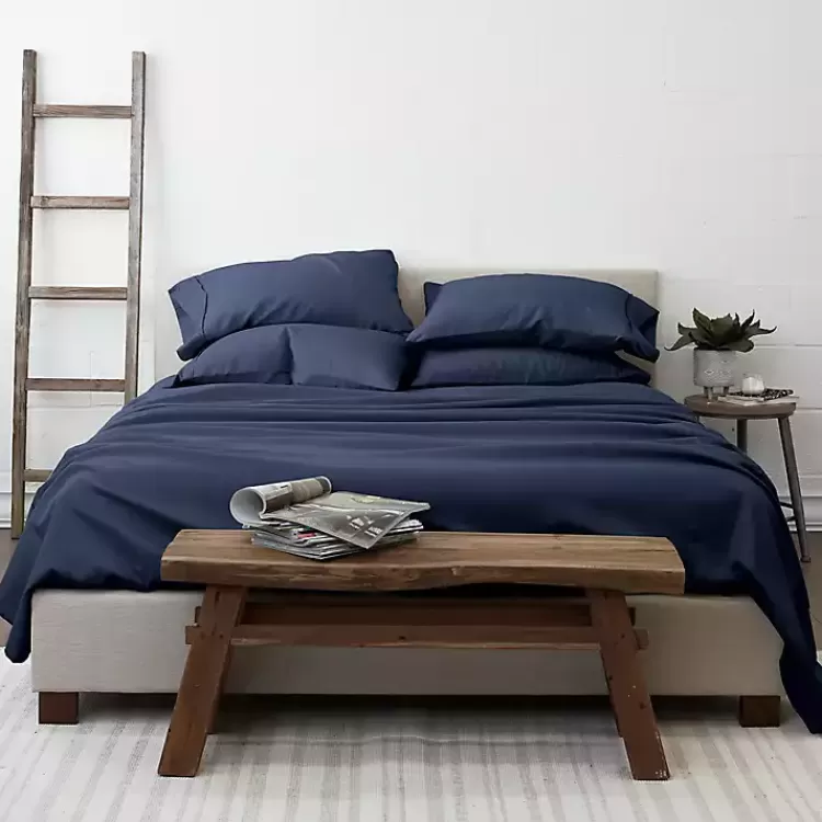 navy_ultra_soft_pc_california_king_sheet_set_2.webp Navy Ultra Soft 6-pc. California King Sheet Set>Kirklands Home Cheap
