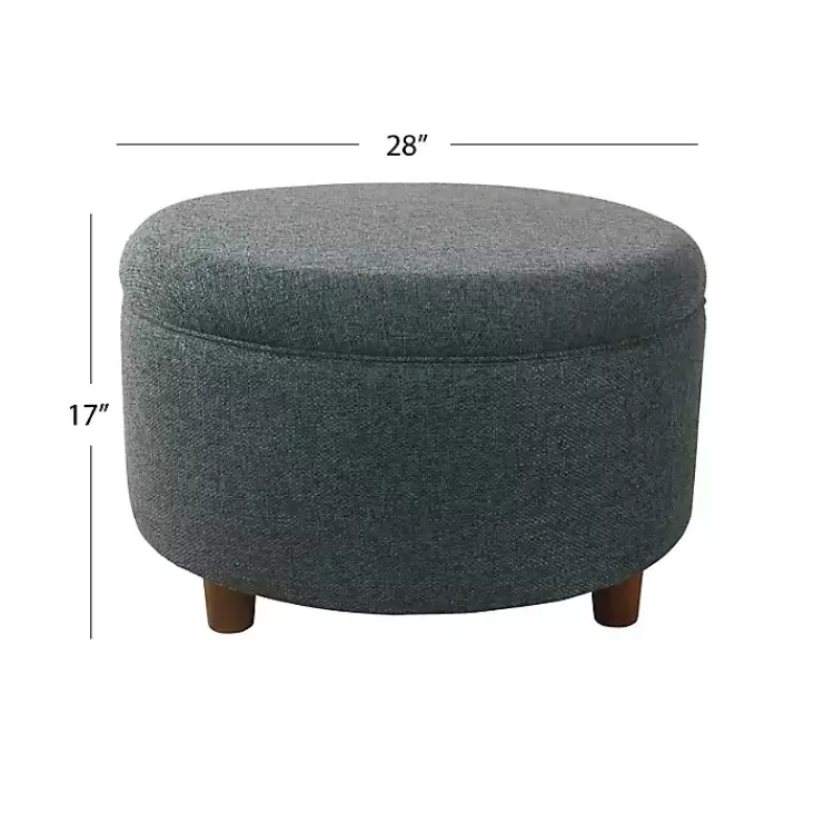 navy_upholstered_round_storage_ottoman_2.webp Navy Upholstered Round Storage Ottoman>Kirklands Home Fashion