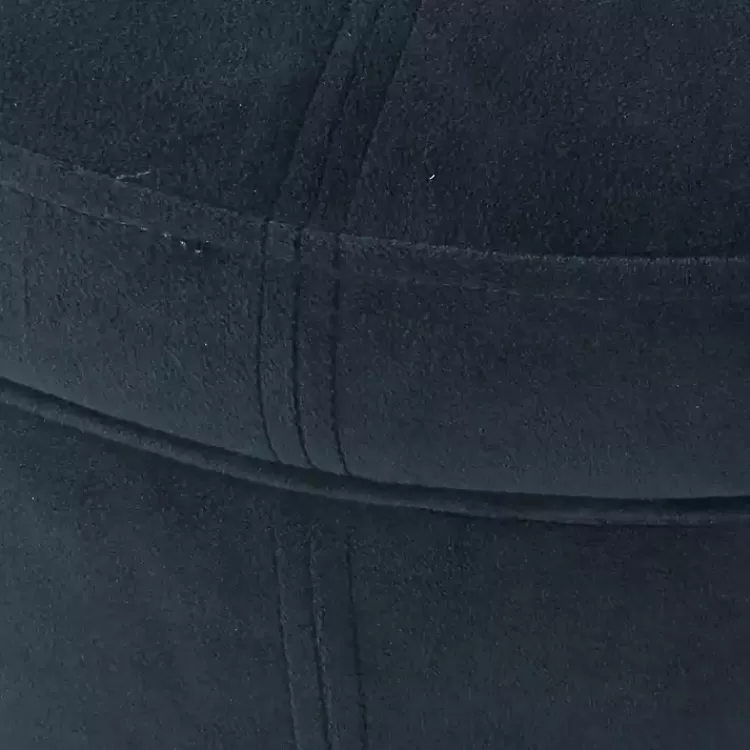 navy_velvet_upholstered_round_storage_ottoman_2.webp Navy Velvet Upholstered Round Storage Ottoman>Kirklands Home Shop